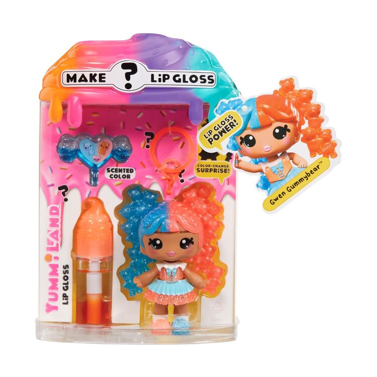 Product MGA Yummiland: Lip Gloss Doll Series 2 - Gwen Gummybear Doll (546580) image
