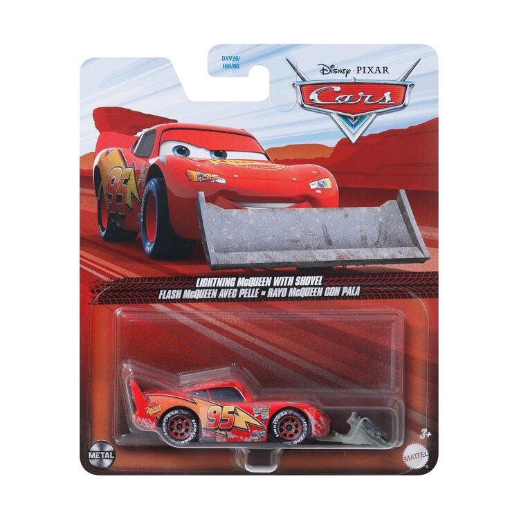 Product Mattel Disney Pixar: Cars - Lightning McQueen with Shovel Vehicle (FNV21) image
