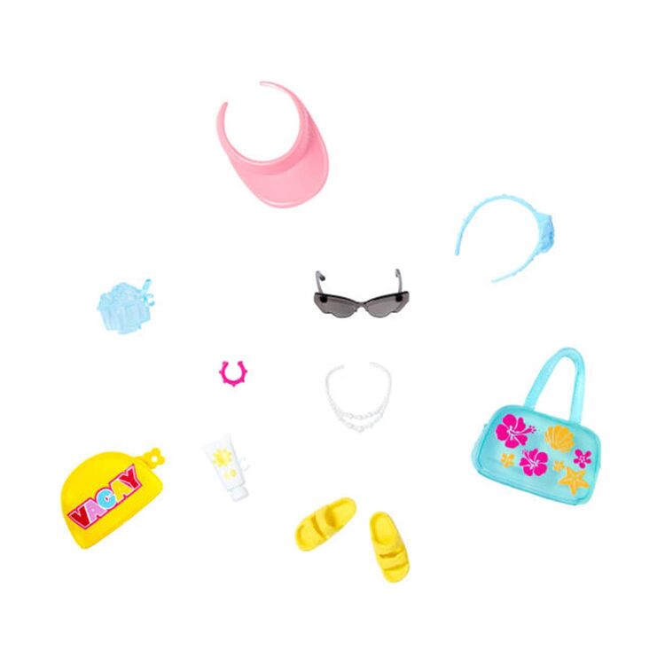Product Mattel Barbie: Blue Bag Vacay Accessories (HYV09) image