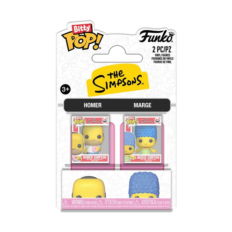 Product Φιγούρες Funko Bitty Pop! 2-Pack: Simpsons - Homer & Marge image
