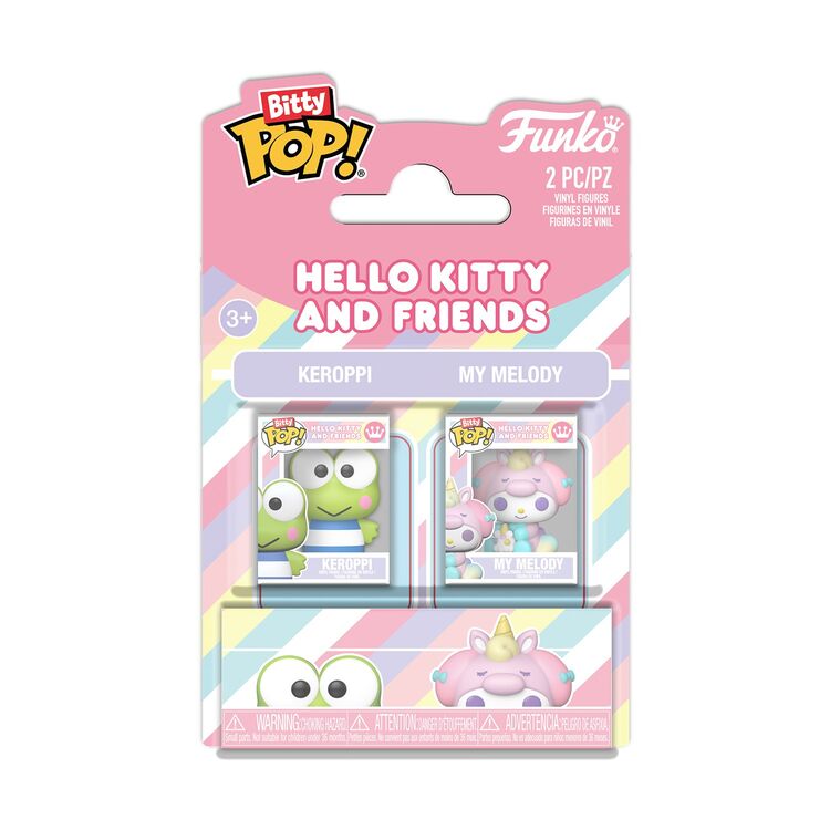 Product Φιγούρες Funko Bitty Pop! Sanrio 2-Pack: Hello Kitty & Friends - Keropi &amp; My Melody image