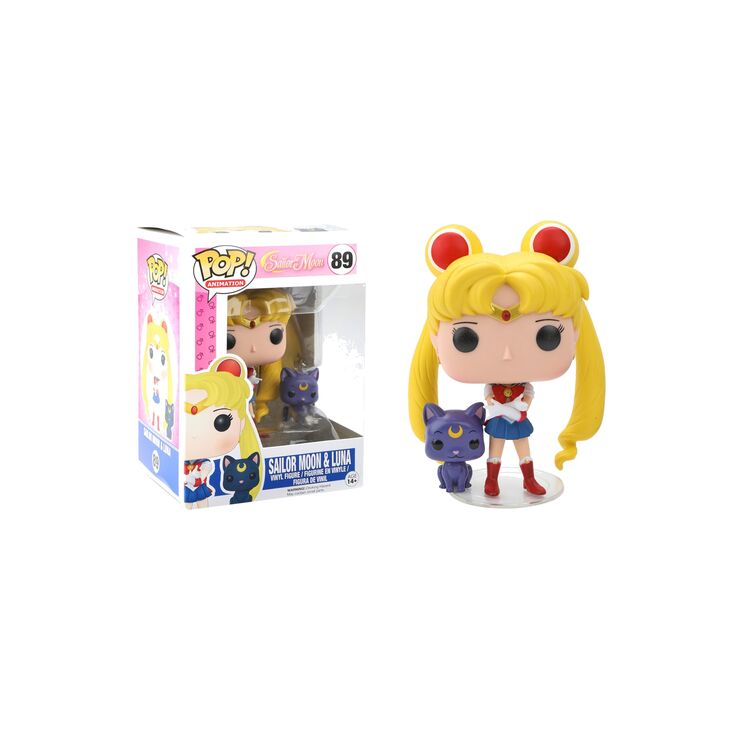 Product Funko Pop! Sailor Moon Sailor Moon & Luna image