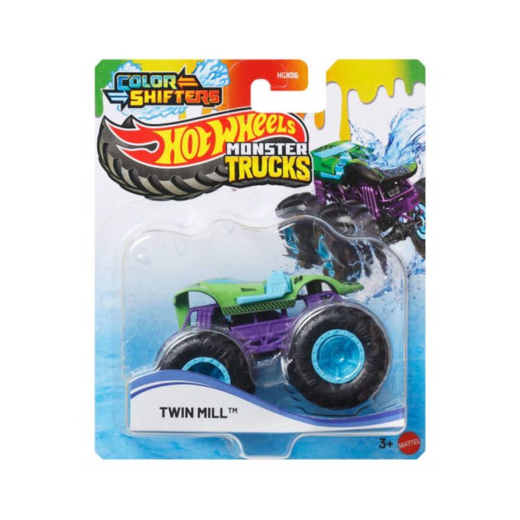 Product Mattel Hot Wheels Monster Trucks: Color Shifters - Twin Mill Vehicle (JDV94) image