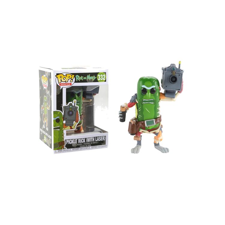 Product Funko Pop! Rick & Morty Pickle Rick with Laser image