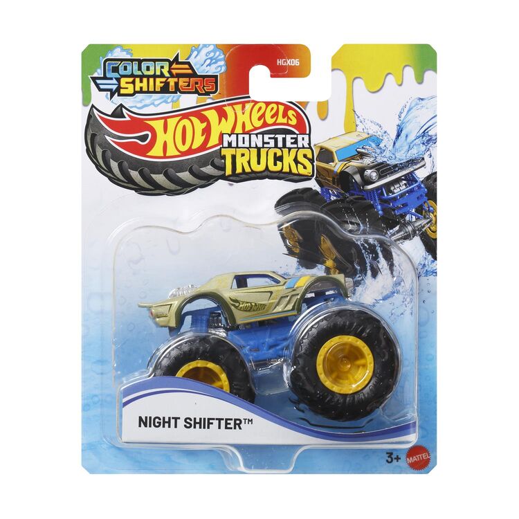 Product Mattel Hot Wheels: Monster Trucks Color Shifters - Night Shifter (JDV87) image