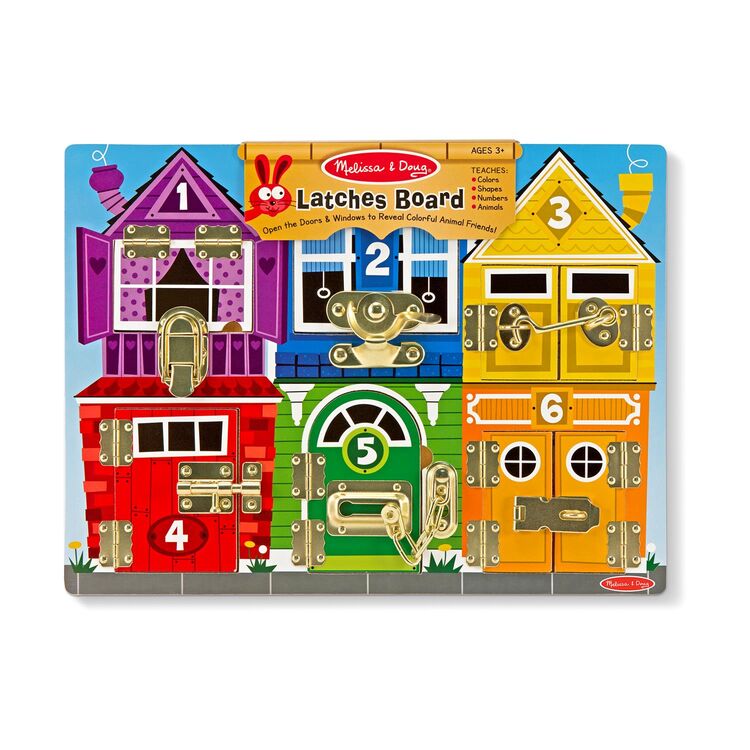 Product Melissa & Doug Bloackables: Latches Board Game (6075185) image