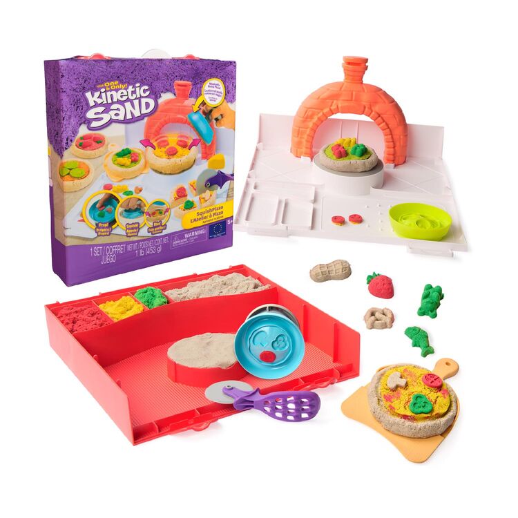 Product Άμμος Spin Master Kinetic Sand: Squish Pizza Set (6072551) image