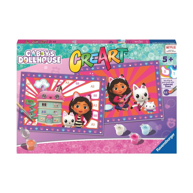 Product Ravensburger: Creart Jr - Gabbys Dollhouse (23715) image