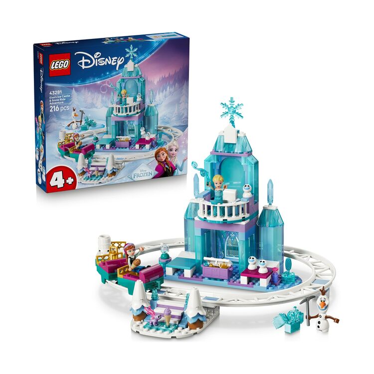Product LEGO® Disney: Frozen Elsa’s Ice Castle & Snow Ride Adventure (43281) image