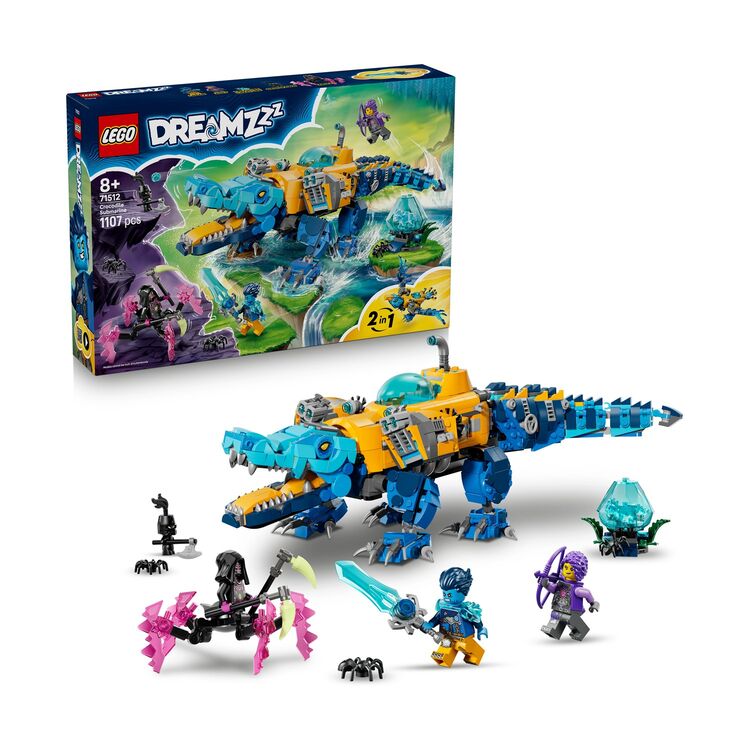 Product LEGO® DREAMZzz™: Crocodile Submarine (71512) image