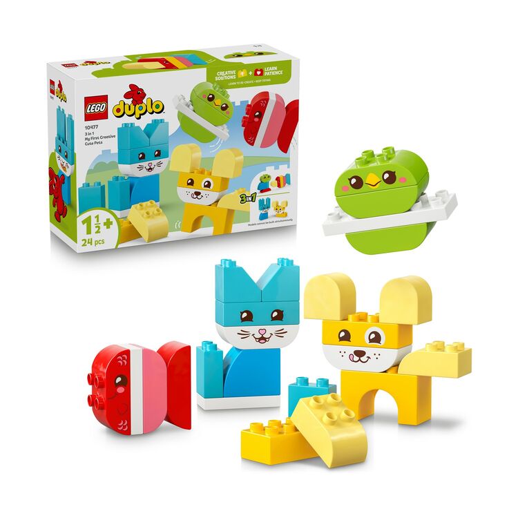 Product LEGO® DUPLO® My First: 3 in 1 Creative Cute Pets (10477) image