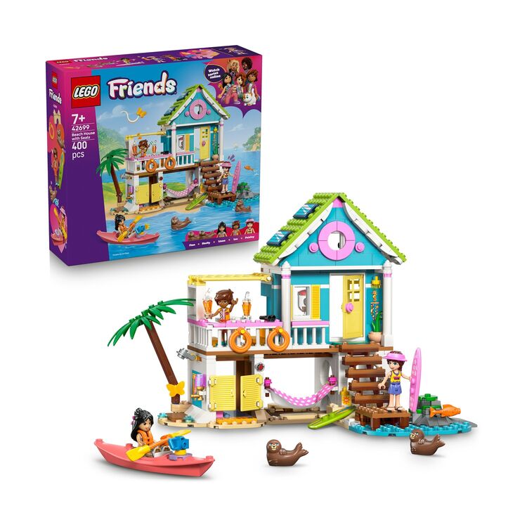 Product LEGO® Friends: Beach House with Seals (42699) image