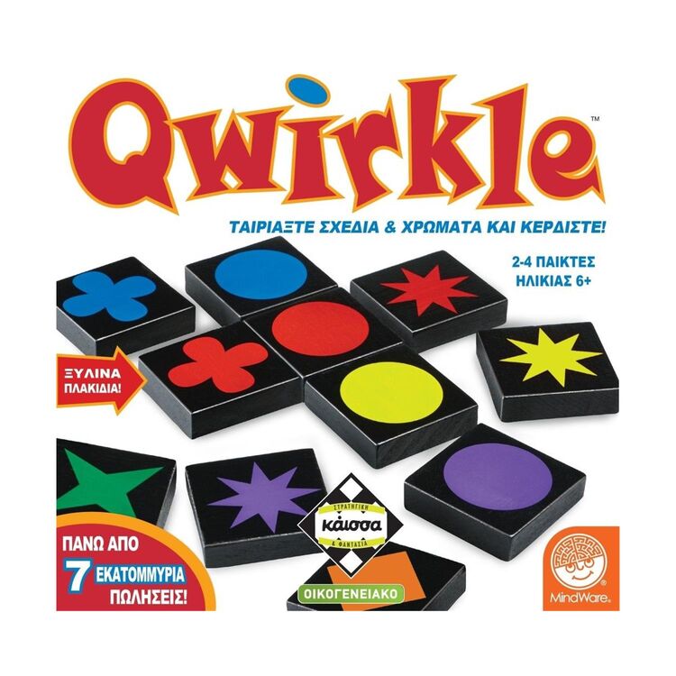 Product Επιτραπέζιο Παιχνίδι Κάισσα Qwirkle (Ελληνική Γλώσσα) (KA115494) image