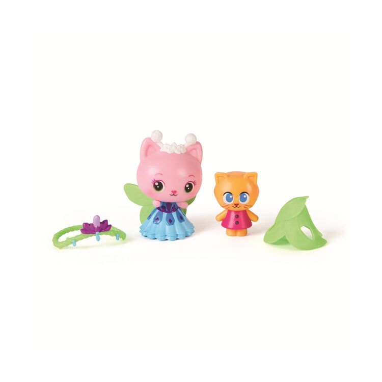 Product Μινιατούρα Spin Master Gabby's Dollhouse: The Movie - 'Queen Kitty Fairy' & 'Kitty Gnome' (20151835) image