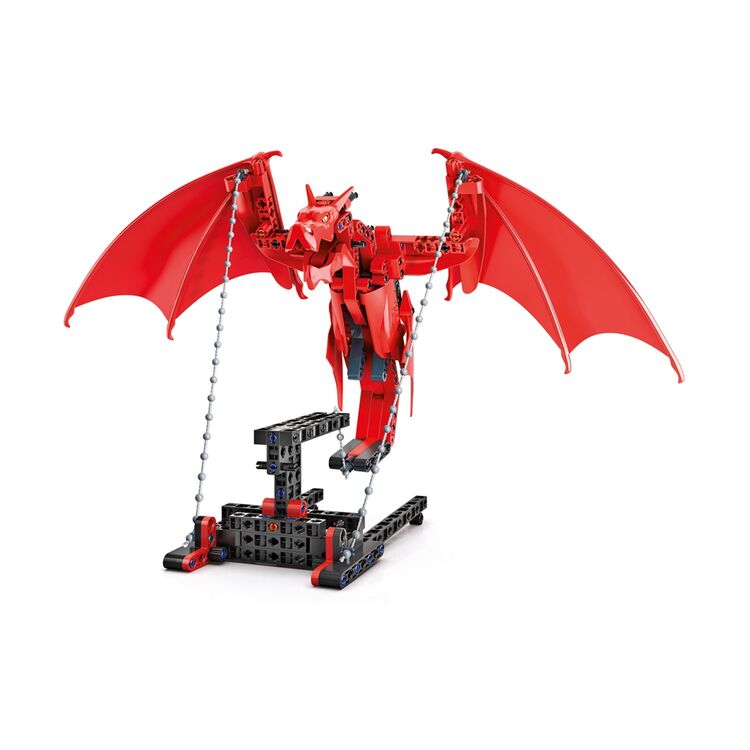 Product Εκπαιδευτικό Παιχνίδι AS Clementoni Μαθαίνω & Δημιουργώ: Build - Εργαστήριο Μηχανικής Ιπτάμενος Δράκος (1026-63401) image