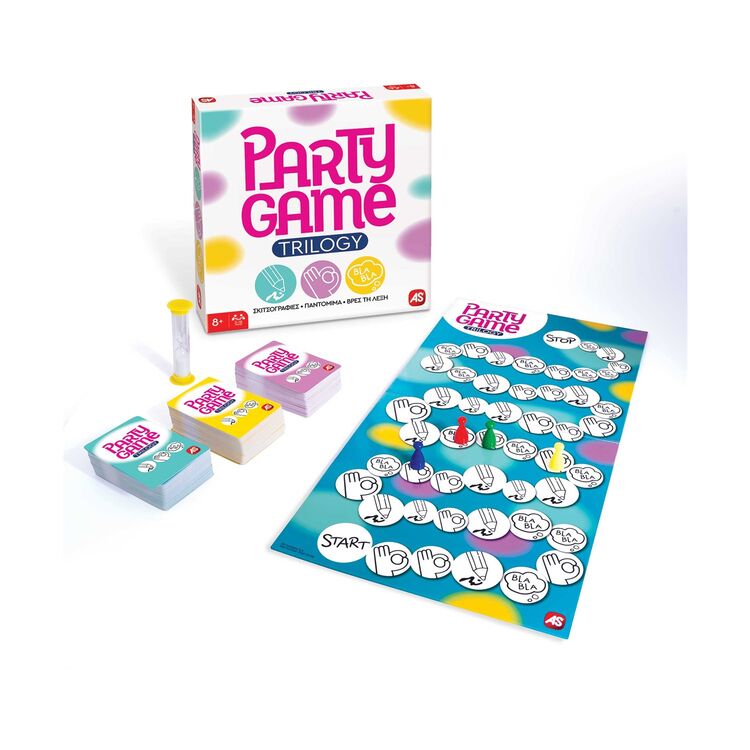 Product Επιτραπέζιο Παιχνίδι AS Games: Party Game - Trilogy (25148) (1040-25148) image