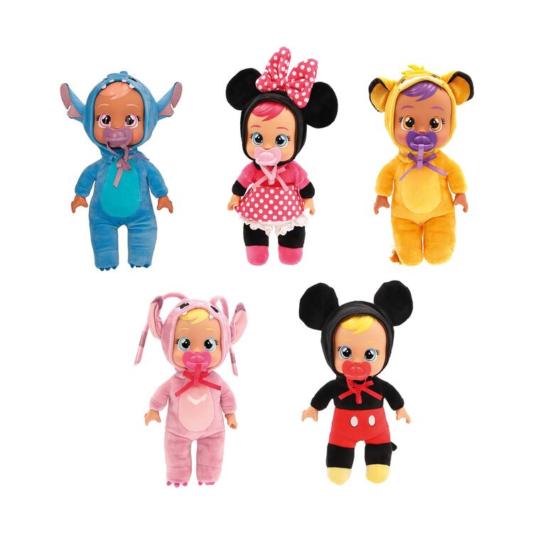 Product AS Cry Babies Κλαψουλίνια: Κούκλα Κλαψουλίνια, Tiny Cuddles Disney W2  1τμχ Τυχαία Επιλογή image