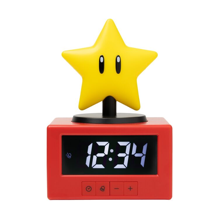 Product Paladone Icons: Super Mario - Super Star Alarm Clock (PP13708NN) image