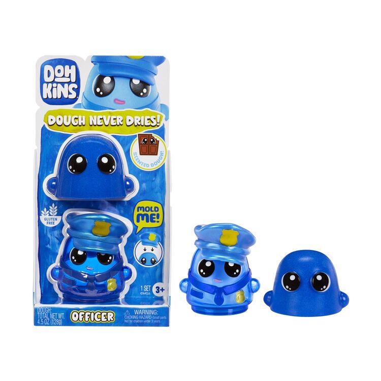 Product Πλαστελίνη MGA Dohkins: Dough Molds - Officer (122920) image
