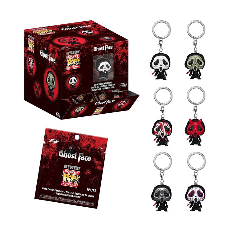 Product Φιγούρα Μπρελόκ Funko Pocket Pop! Mystery: Ghost Face  (Τυχαία Επιλογή) image