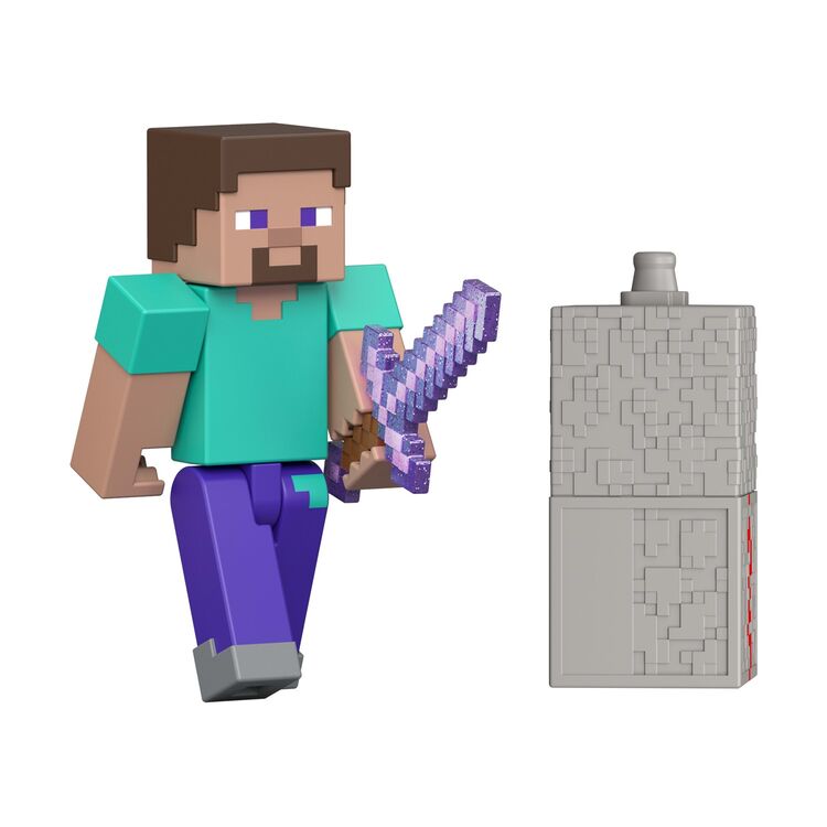 Product Μινιατούρα Mattel Minecraft: Redstone Charged - Steve Figure (JJR85) image