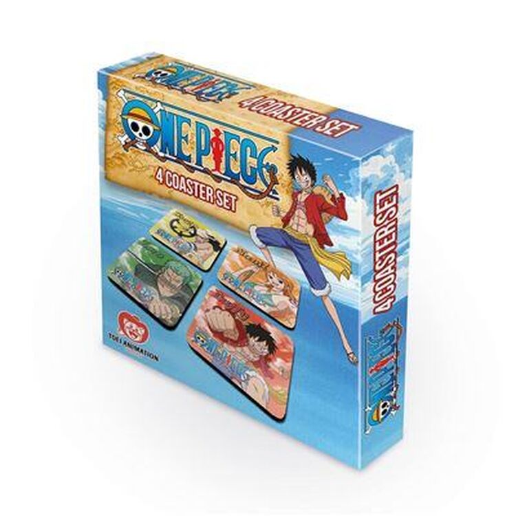 Product Σουβέρ One Piece - Characters  Set of 4 Coasters image