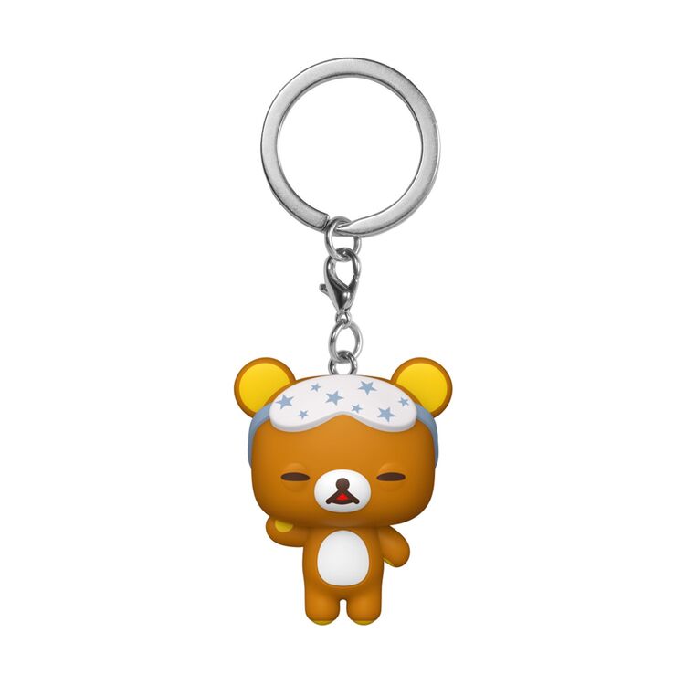 Product Funko Pocket Pop!: Rilakkuma - Rilakkuma (Sleepy) Vinyl Figure Keychain image