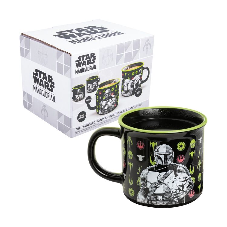 Product Paladone: Star Wars The Mandalorian - Mandalorian and Grogu Heat Change Mug  image