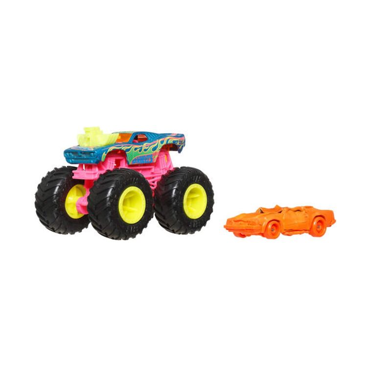 Product Mattel Hot Wheels: Monster Trucks - Rodger Dodger 2 Pack Vehicles (JJT65) image