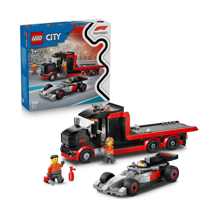 Product LEGO® City: F1® Display Truck with Audi F1® Race Car (60493) image