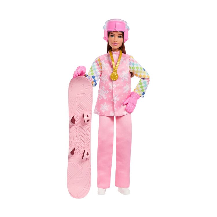 Product Mattel Barbie: You Can Be Anything Career 2026 - Snowboarder Doll (JKF78) image