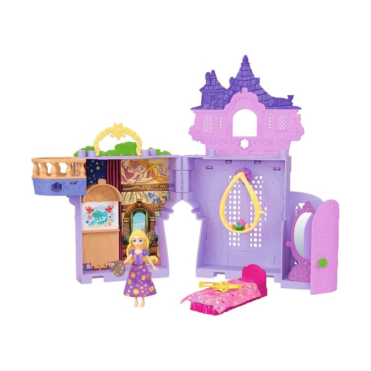Product Mattel Disney Princess: Storytime Stackers - Rapunzel Mini Doll Playset (JDP61) image