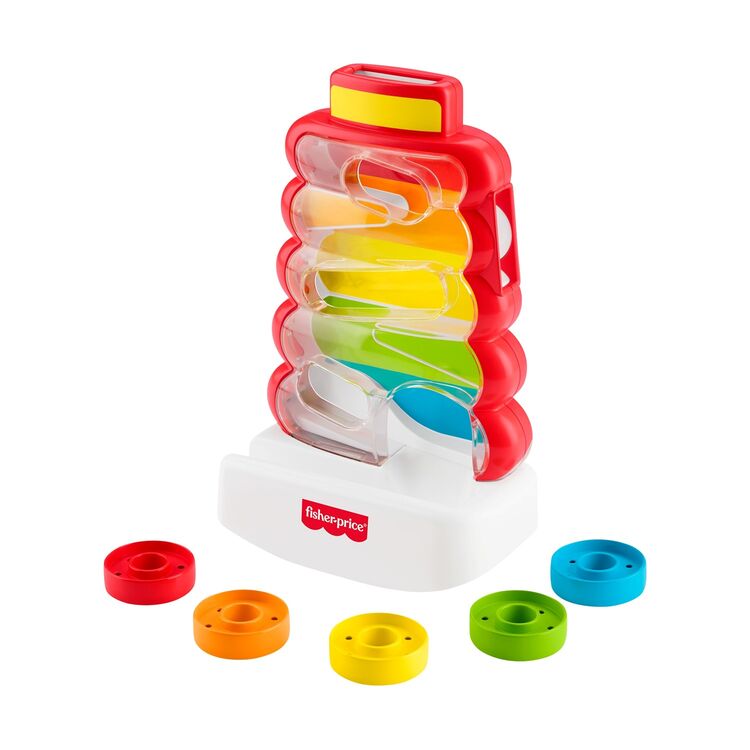 Product Βρεφικό Παιχνίδι Fisher-Price: Drop Through - Rock-A-Stack (JLB81) image