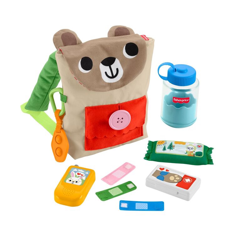 Product Fisher-Price: Friendship Forest - Busy Bear Backpack (JLB86) image