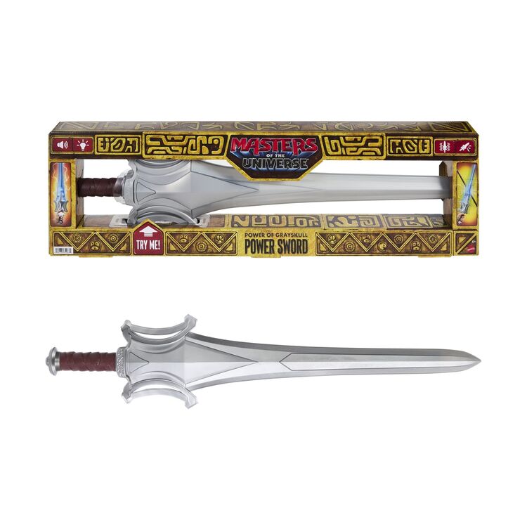 Product Mattel Masters of the Universe: Power of Grayskull Power Sword - Sword with Lights and Sounds (JKJ17) image