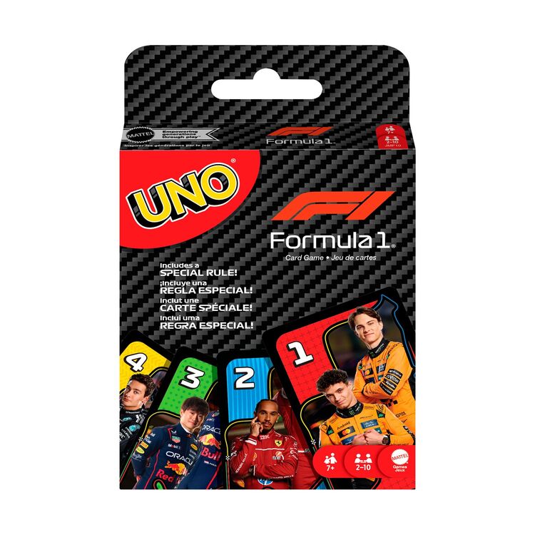 Product Επιτραπέζιο Mattel Uno: Formula 1 image