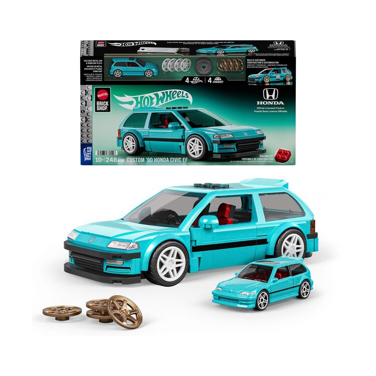 Product Mattel Brick Shop: Hot Wheels Speed Series - Custom ’90 HondaCivic EF (JHF62) image