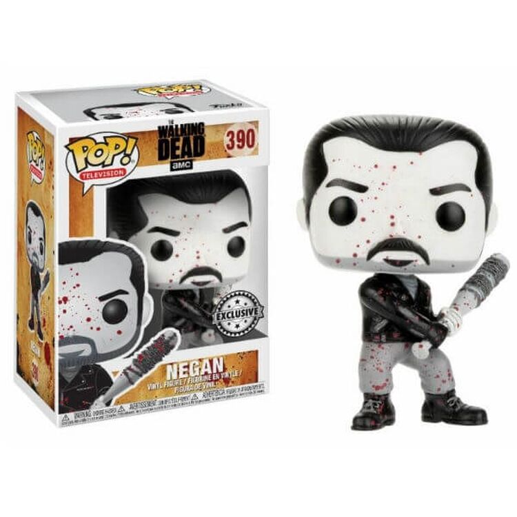 Product Funko Pop! The Walking Dead Negan Black and White image