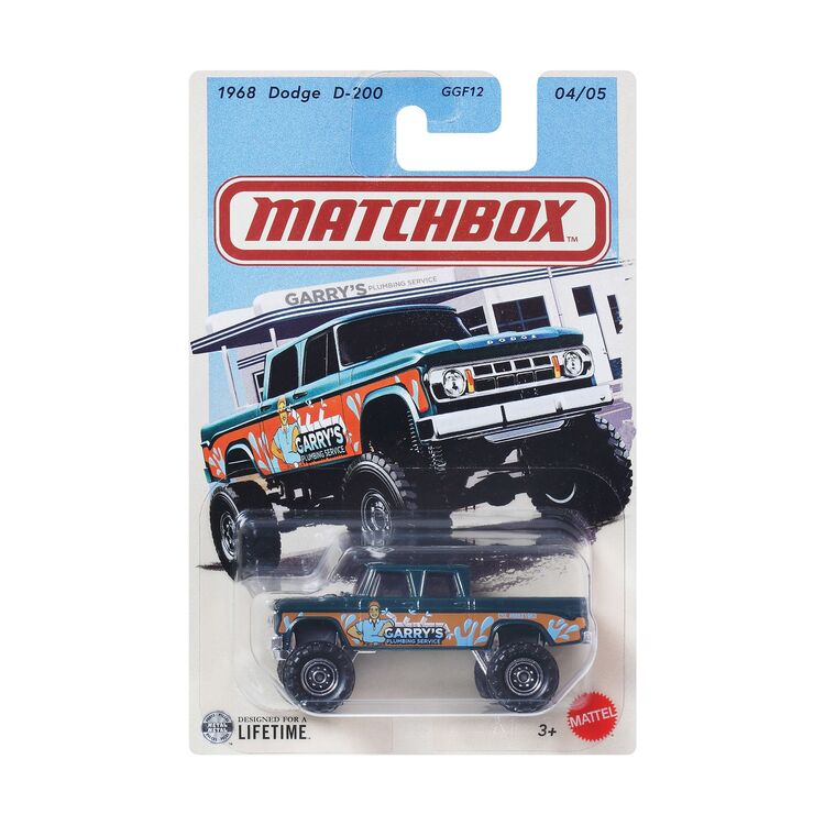 Product Αυτοκίνητο Mattel Matchbox: 1968 Dodge D-200 image