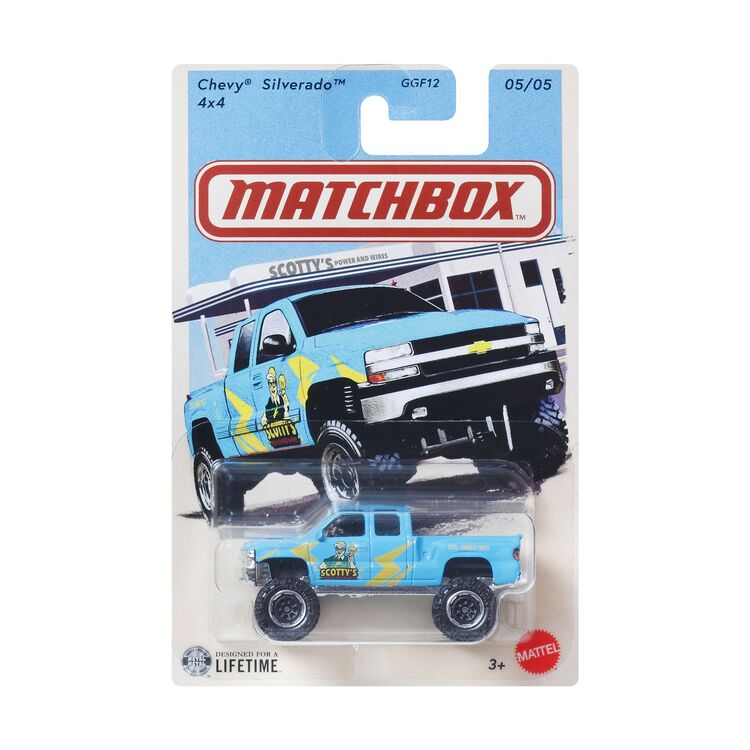 Product Αυτοκίνητο Mattel Matchbox: Chevy Silverado 4X4 image