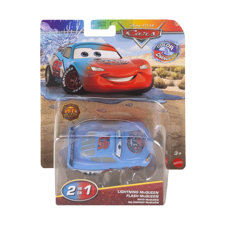 Product Mattel Disney: Pixar Cars Color Changers – Lightning McQueen Vehicle (JHD86) image