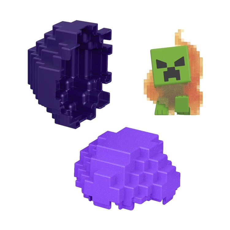 Product Φιγούρα Mattel Minecraft: - Mini Eggs With Figure – Mc Fire & Flames Creeper (JJV88) image