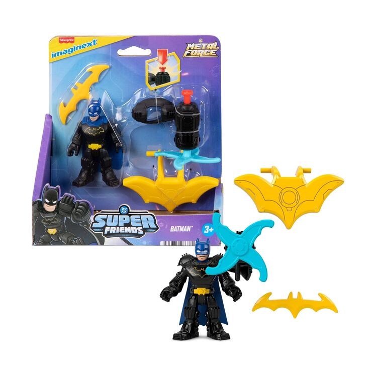 Product Fisher-Price Imaginext DC: Batman Super Friends - Metal Force Figure (JDK91) image