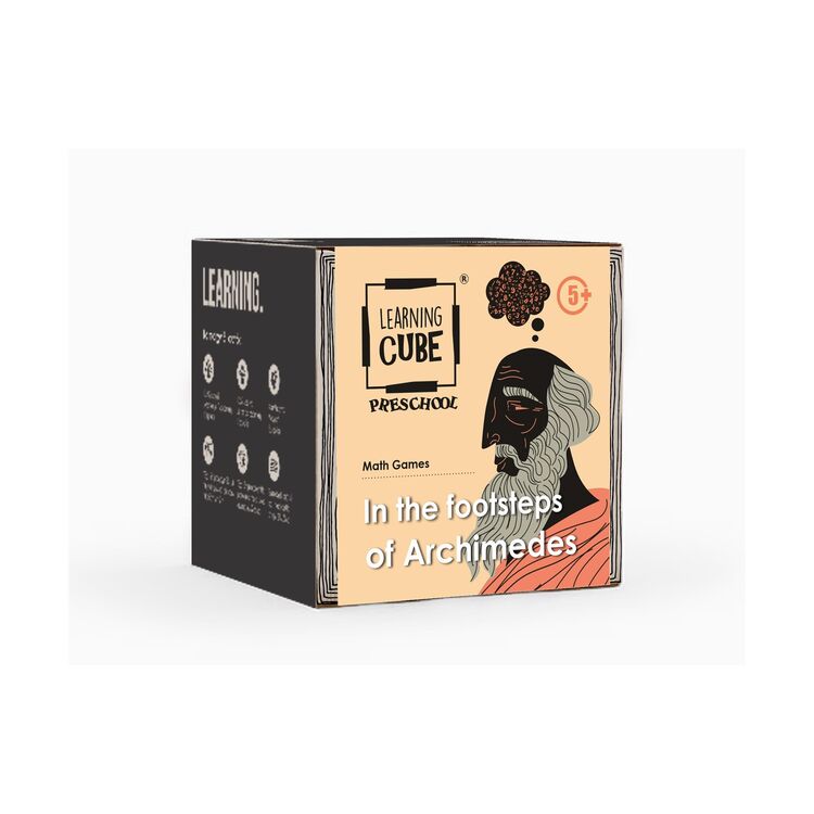 Product Εκπαιδευτικό Παιχνίδι K-Toyz Learning Cubes: In The Footsteps Of Archimedes (Αγγλική Γλώσσα) (LC-013) image