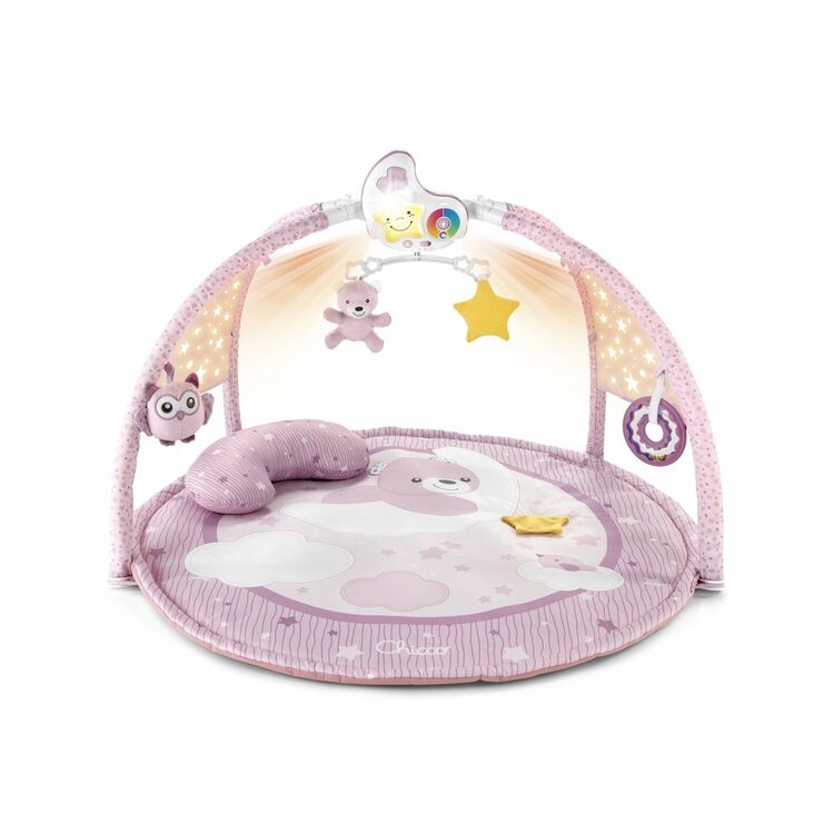 Product Βρεφικό Παιχνίδι Chicco First Dreams: Enjoy Colours Gym - 3-in-1 Baby Gym with Melodies and Colourful Projections Pink (Y-01-09866-10) image