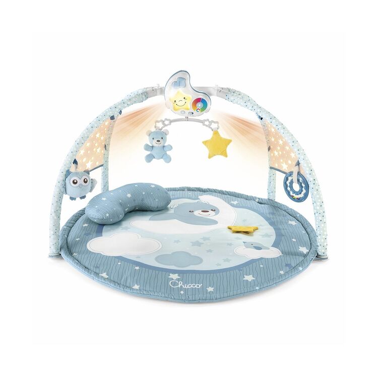 Product Βρεφικό Παιχνίδι Chicco First Dreams: Enjoy Colours Gym - 3-in-1 Baby Gym with Melodies and Colourful Projections Blue (Y-01-09866-20) image