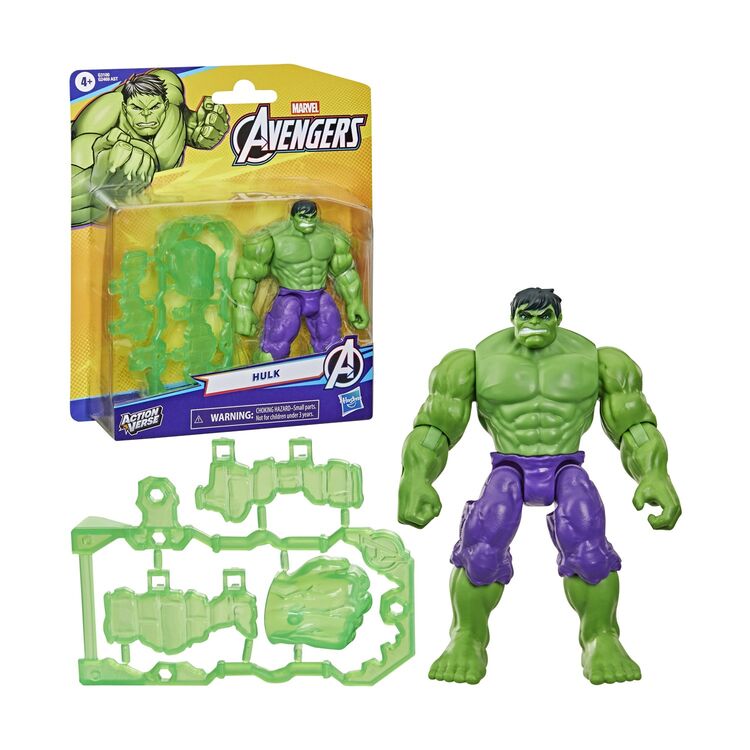 Product Φιγούρα Δράσης Hasbro Marvel Action Verse: Avengers - Hulk Action Figure (G3100) image