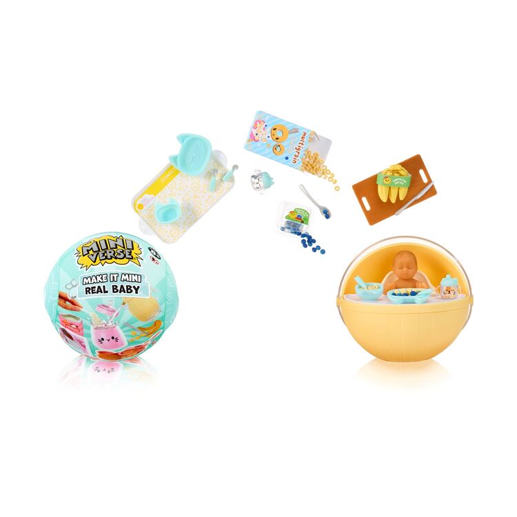 Product Μινιατούρα MGA Miniverse: Make It Mini Series Baby - Real Baby Baby Food (571261) 1τμχ Τυχαία Επιλογή image