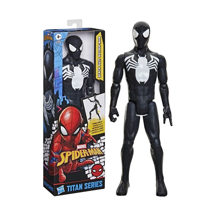 Product Hasbro Marvel: Titan Series Spider-Man - Black Suit Spider-Man Figure (G2860) * image