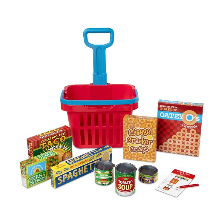 Product Παιχνίδι Ρόλων Spin Master Melissa &amp; Doug: Grocery Basket Play Set (6073085) image
